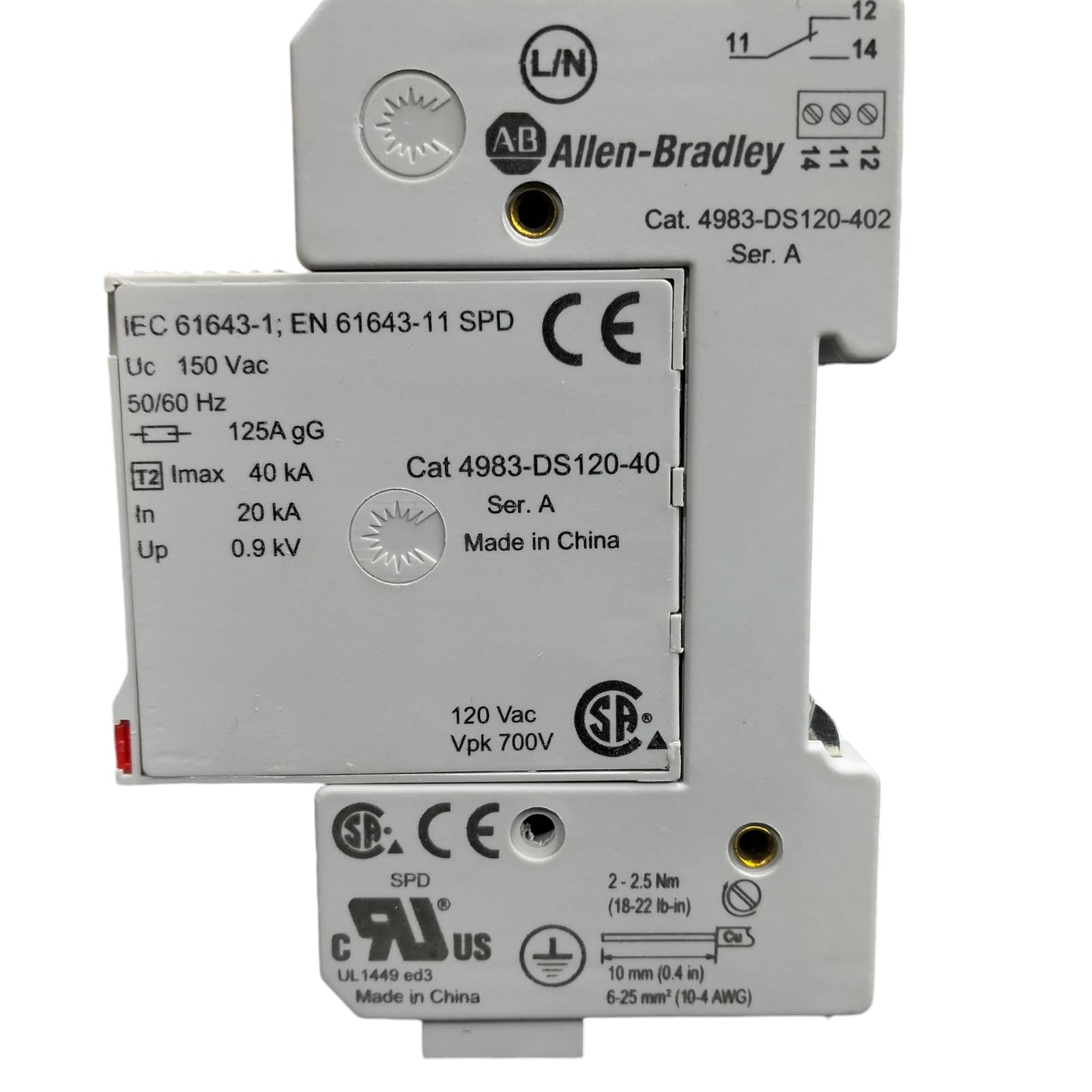 Allen Bradley 4983-ds120-402 Supresor