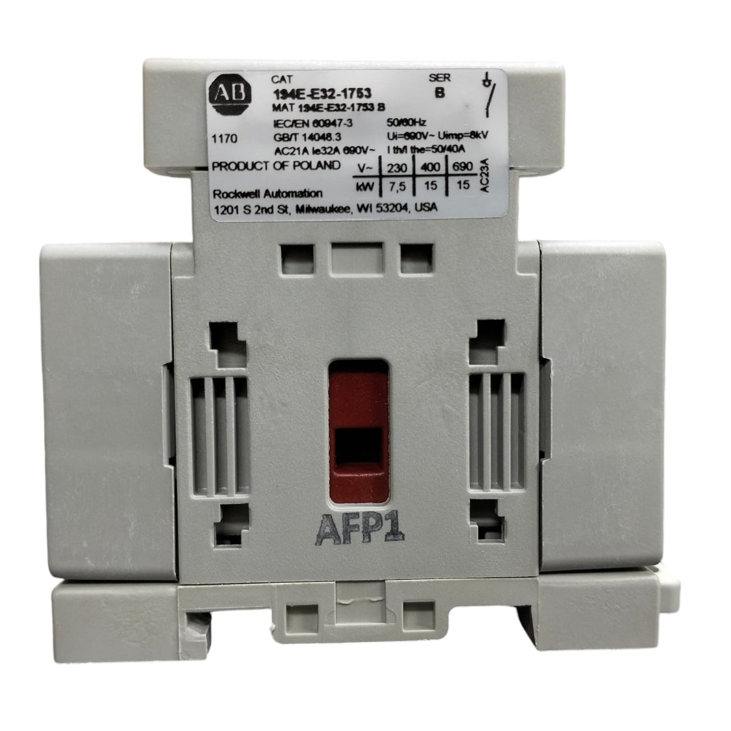 Allen Bradley 194e-e32-1753 Interruptor
