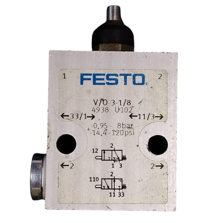 FESTO V/0-3-1/8 VÁLVULA NEUMÁTICA