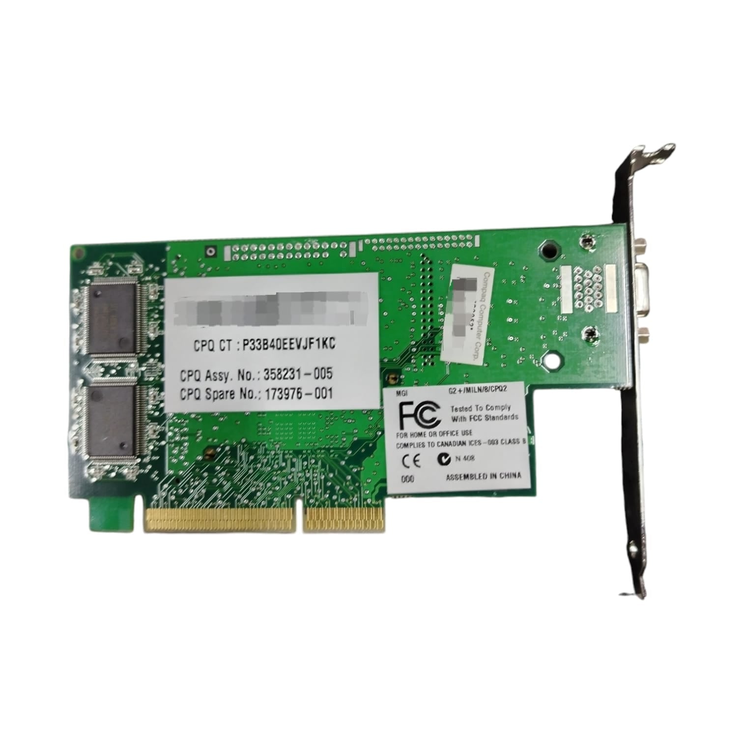 MATROX	 G2+/MILN/B/CPQ2 TARJETA