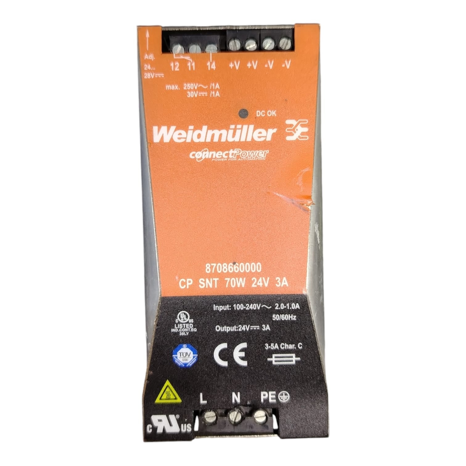 WEIDMÜLLER 8708660000 FUENTE DE ALIMENTACIÓN