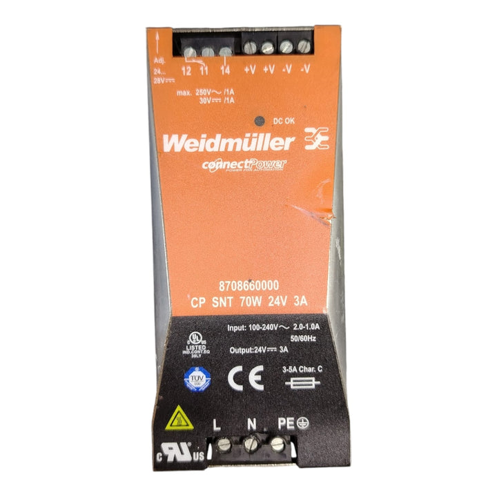 WEIDMÜLLER 8708660000 FUENTE DE ALIMENTACIÓN