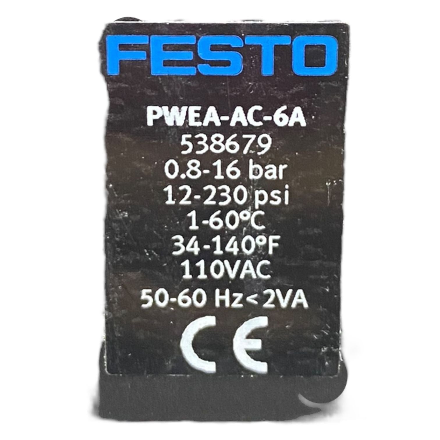 Festo Pwea-ac-6a Purga de condensado