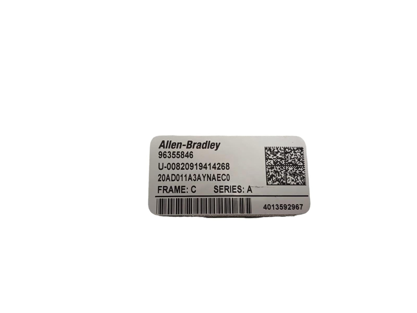 Allen Bradley 20a D 011 A 3 Aynaec0 Variador de frecuencia