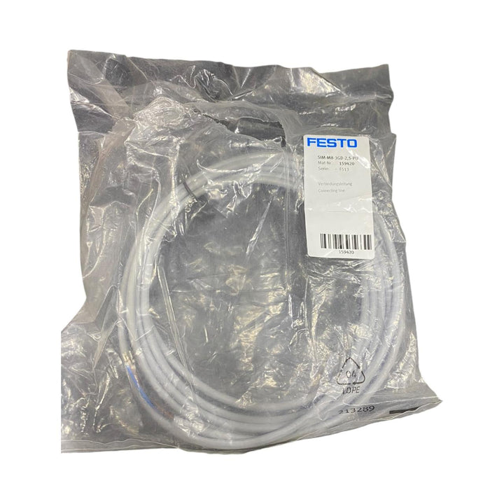 Festo Sim-m8-3gd-2,5-pu Cable de conexión