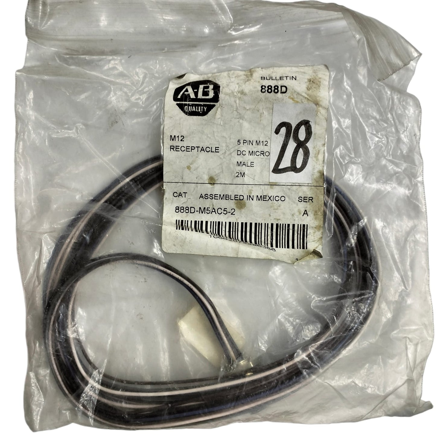 Allen Bradley 888d-m5ac5-2 Conector