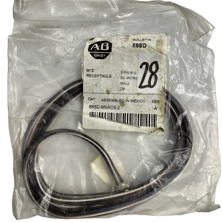 Allen Bradley 888d-m5ac5-2 Conector