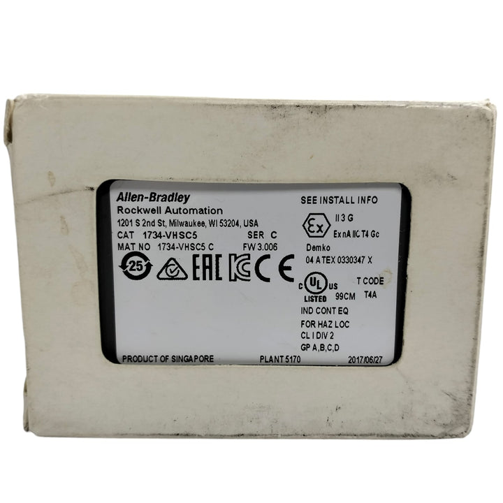 Allen Bradley 1734-vhsc5 Módulo se salida