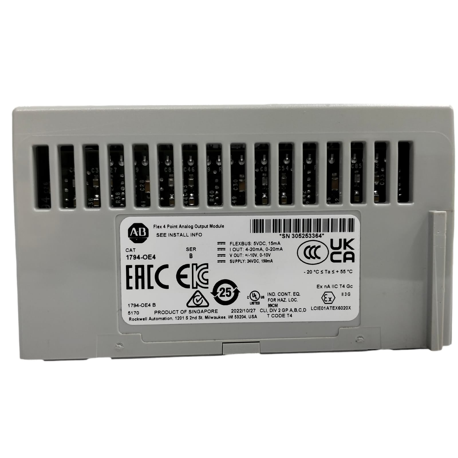 Allen Bradley 1794-oe4 Módulo de salida