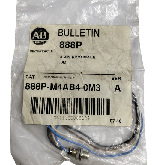 ALLEN BRADLEY 888P-M4AB4-0M3 Cable