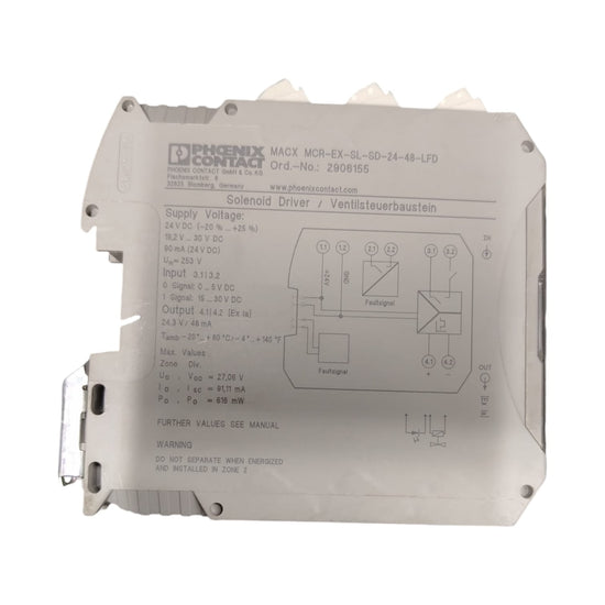 Phoenix Macxmcr-ex-sl-sd-24-48-lfd Relevador