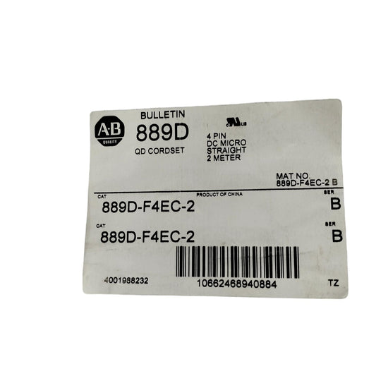 Allen Bradley 889d-f4ec-2 Cable