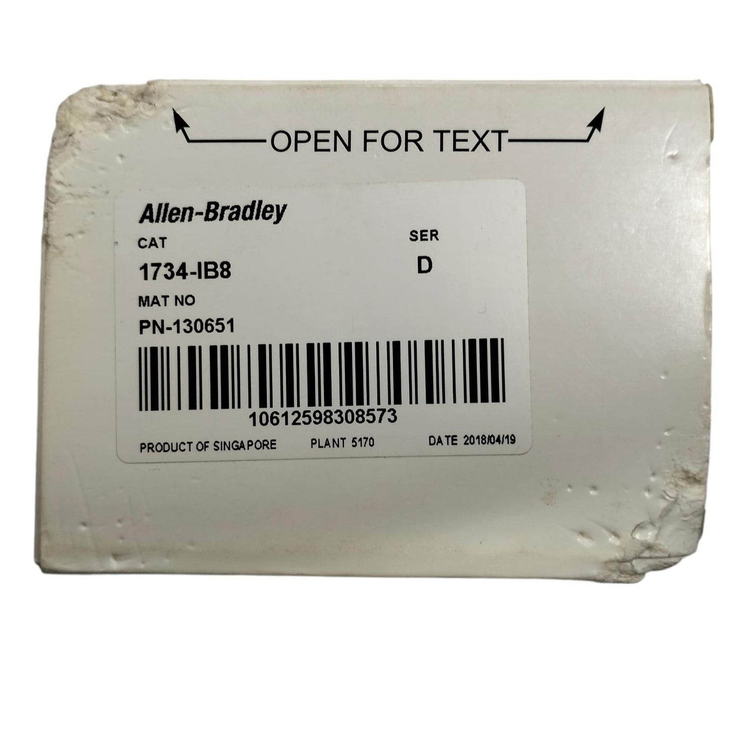 Allen Bradley 1734-ib8 Módulo de entrada