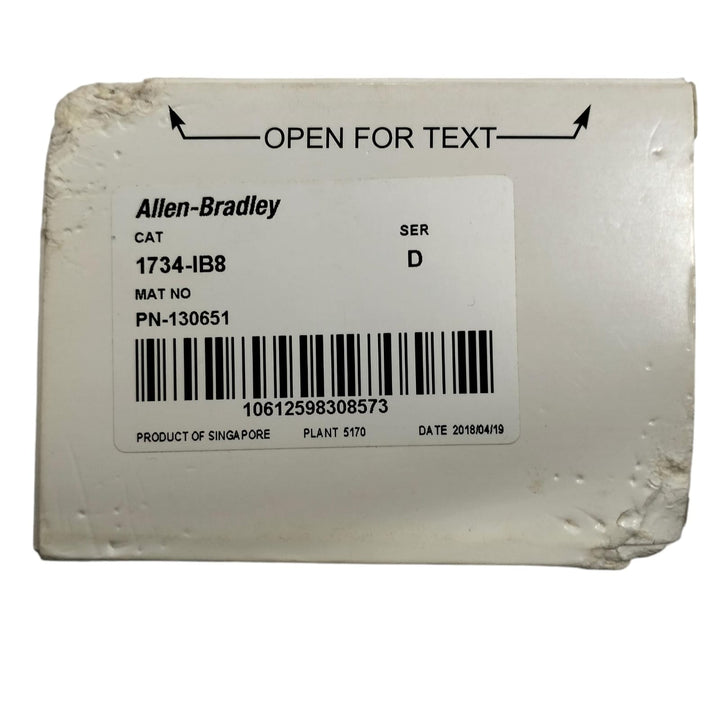 Allen Bradley 1734-ib8 Módulo de entrada
