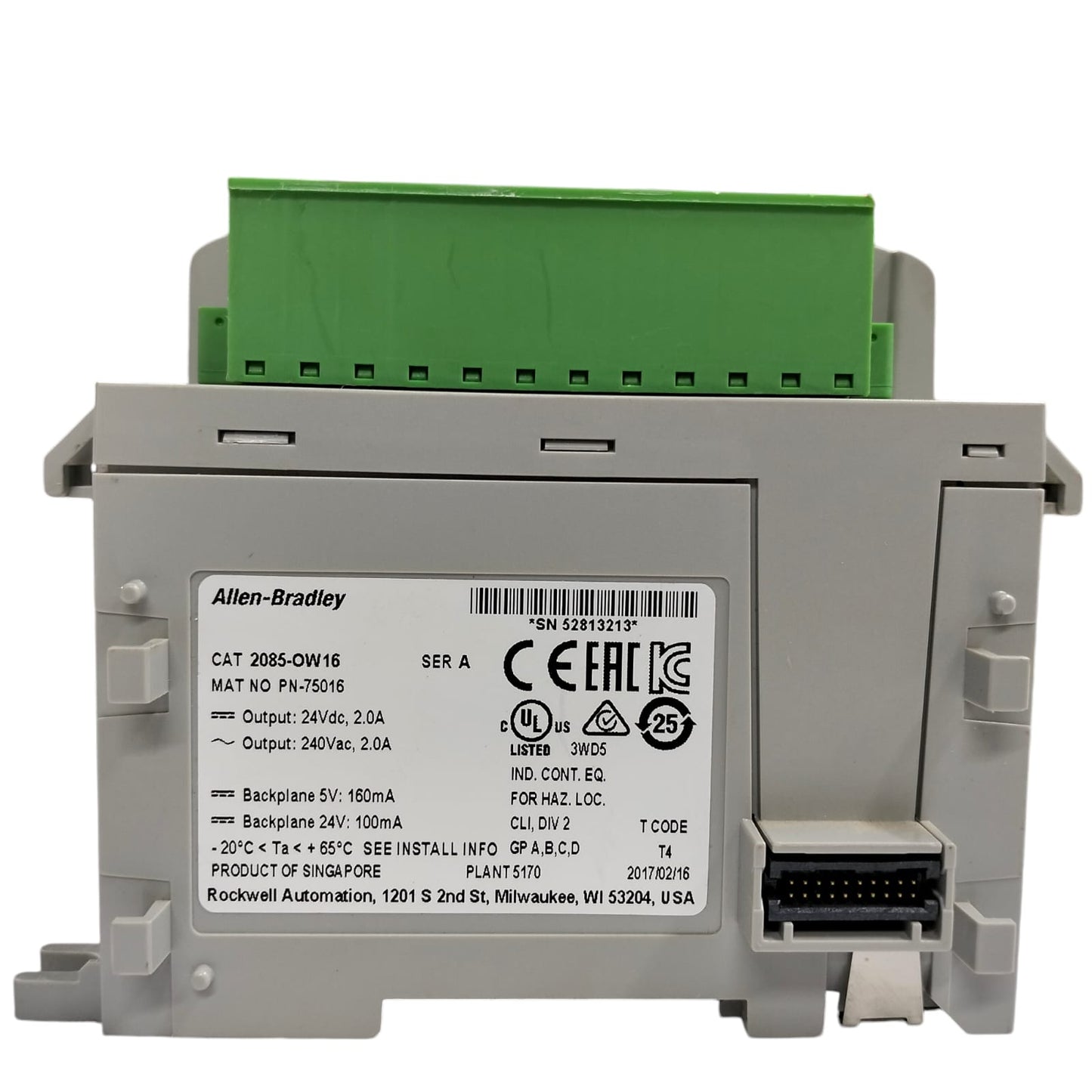 Allen Bradley 2085-ow16 Módulo de salida