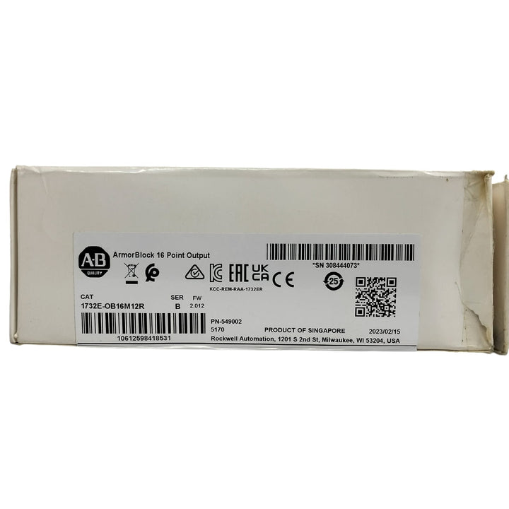 Allen Bradley 1732-ob16m12r Módulo de salida