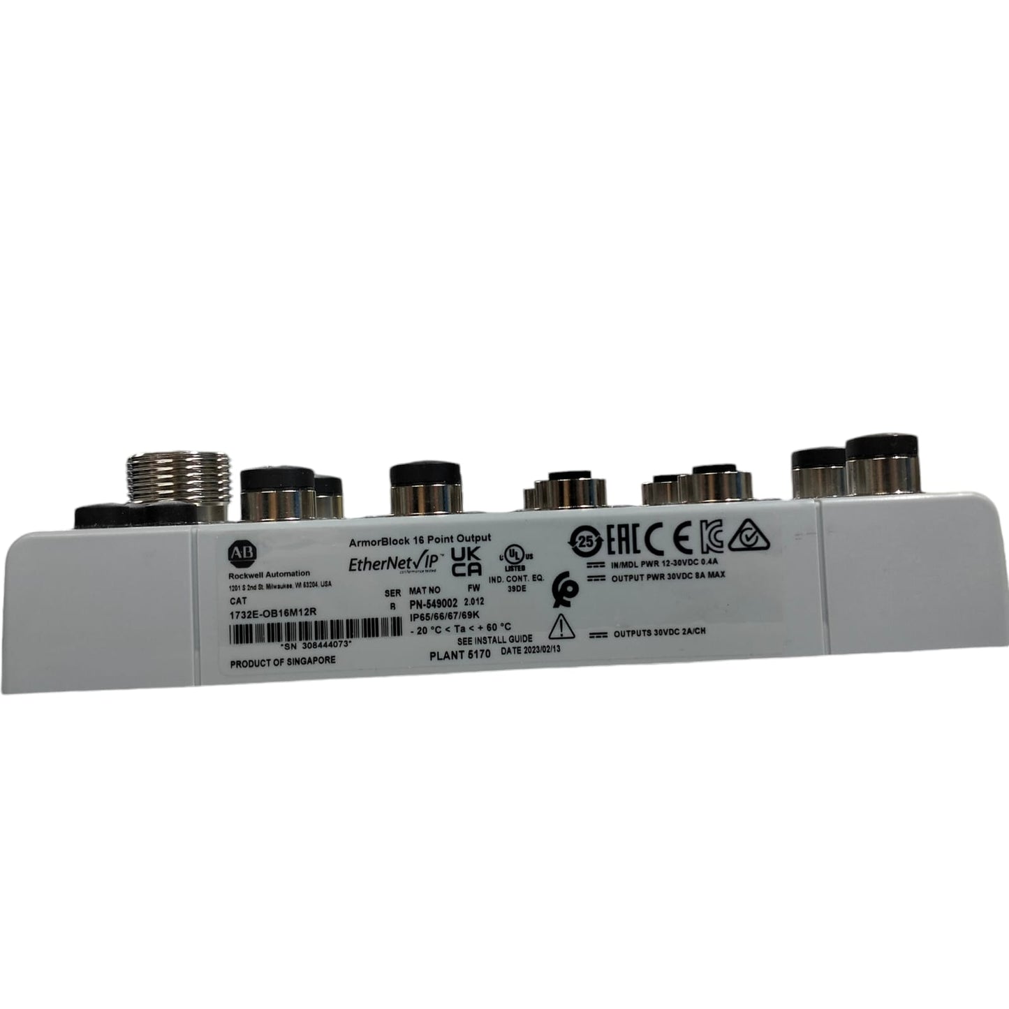 Allen Bradley 1732-ob16m12r Módulo de salida