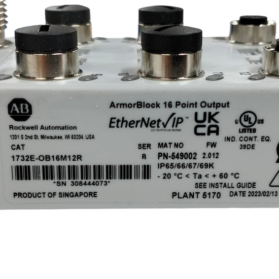 Allen Bradley 1732-ob16m12r Módulo de salida
