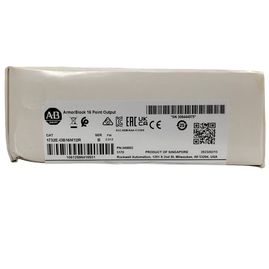 ALLEN BRADLEY 1732-OB16M12R Módulo de salida