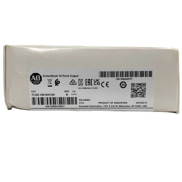 ALLEN BRADLEY 1732-OB16M12R Módulo de salida