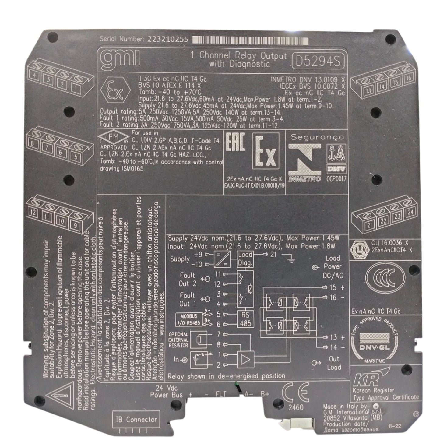 Gmi D5294s Relé