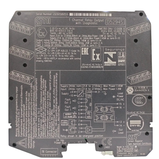 Gmi D5294s Relé