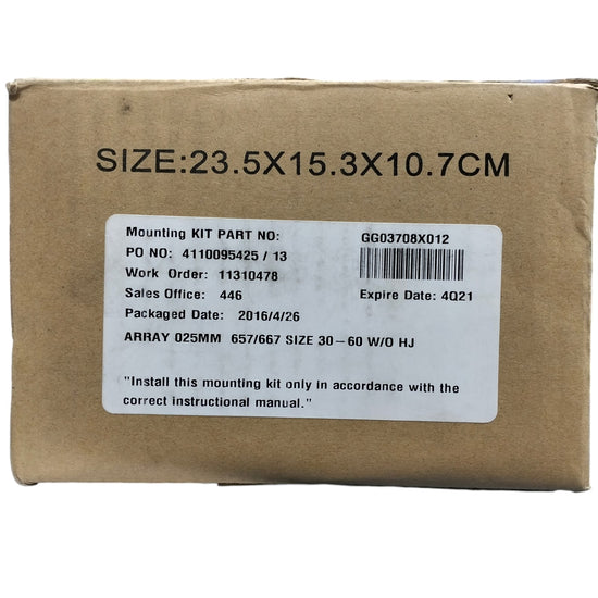 Emerson Gg03708x012 Kit De Montaje Sin Tornillos