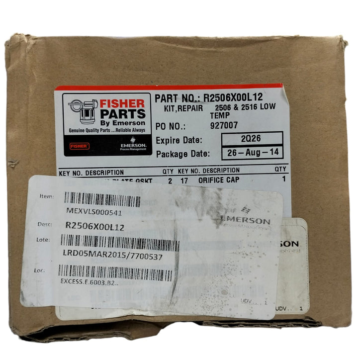 EMERSON FISHER R2506X00l12 Kit