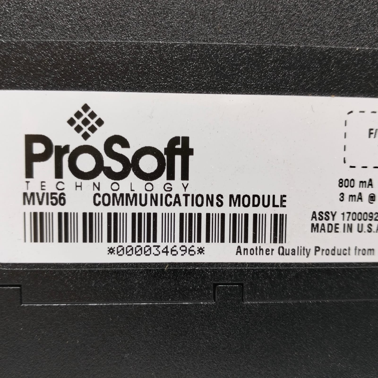Prosoft Mvi56-dfcm PLC