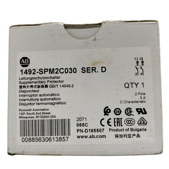 Allen Bradley 1492-spm2c030 Interruptor
