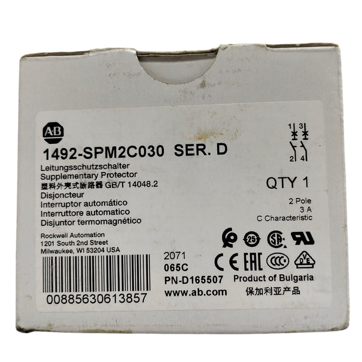 Allen Bradley 1492-spm2c030 Interruptor