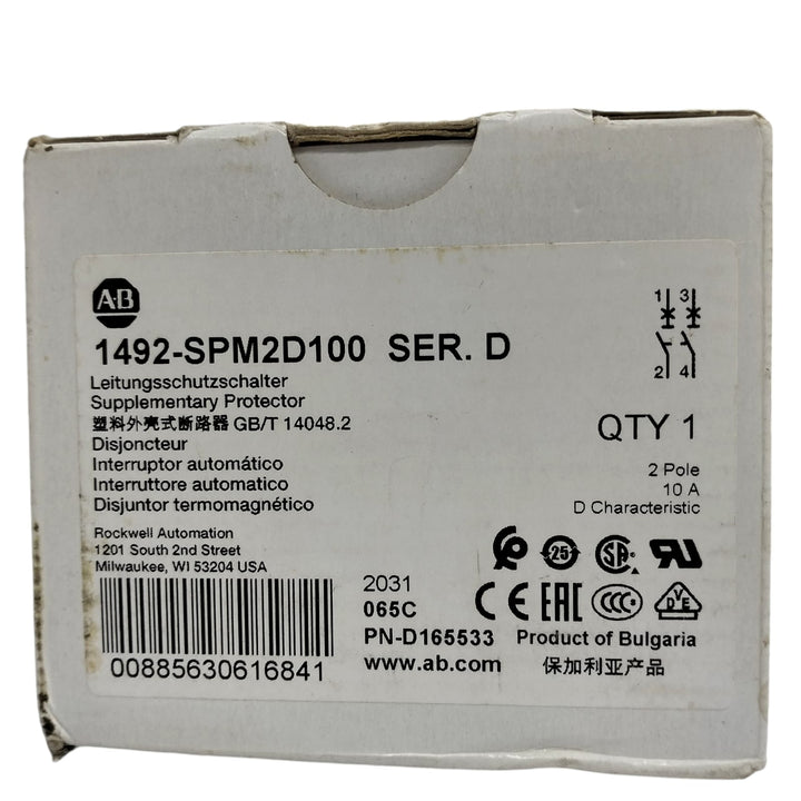 Allen Bradley 1492-spm2d100 Interruptor
