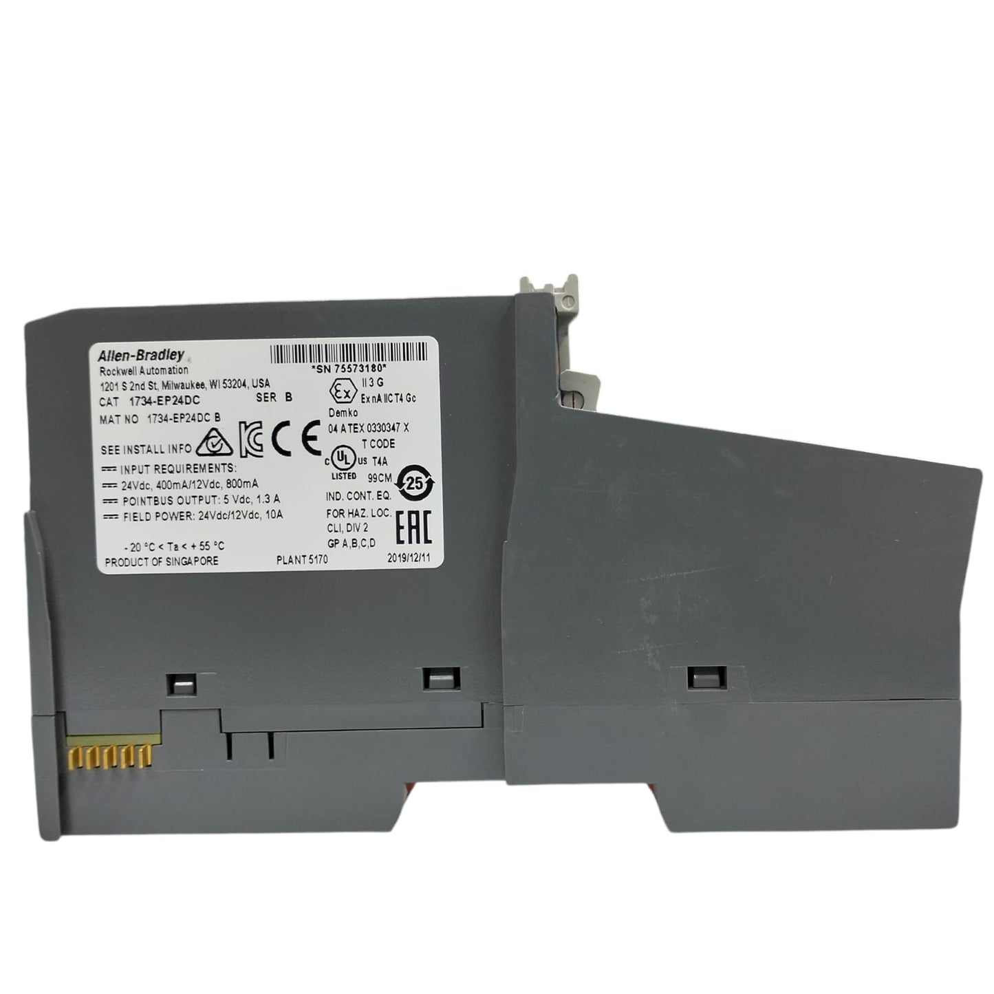 Allen Bradley 1734-ep24dc Módulo de expansión de potencia