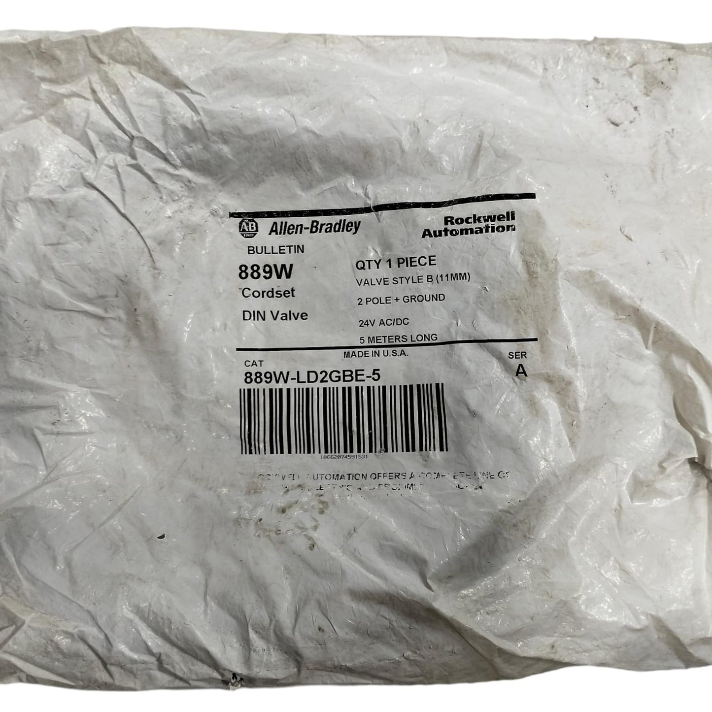 Allen Bradley 889w-ld2gbe-5 Cable
