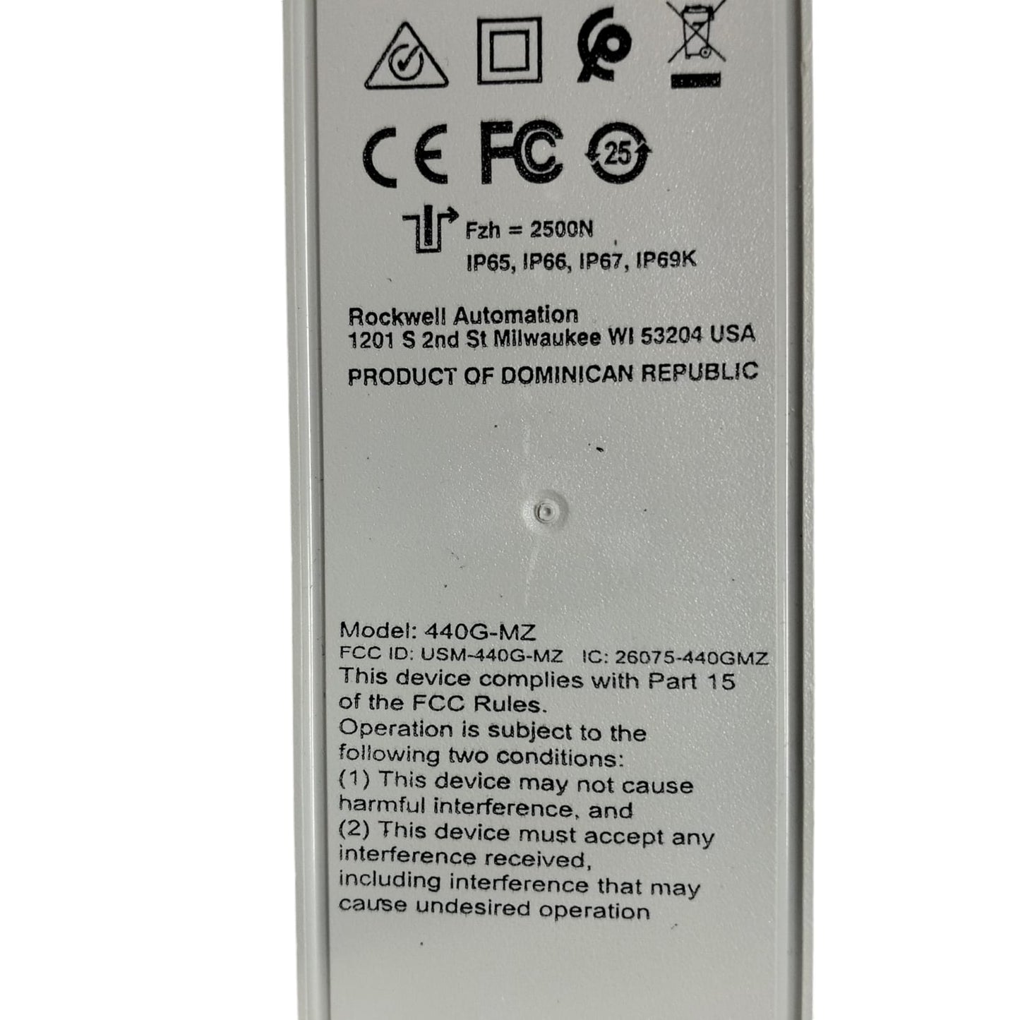 Allen Bradley 440g-mzs20snrj Interruptor de bloqueo