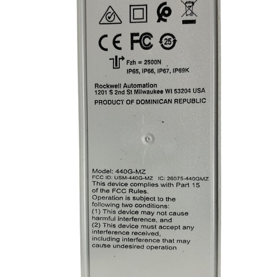 Allen Bradley 440g-mzs20snrj Interruptor de bloqueo