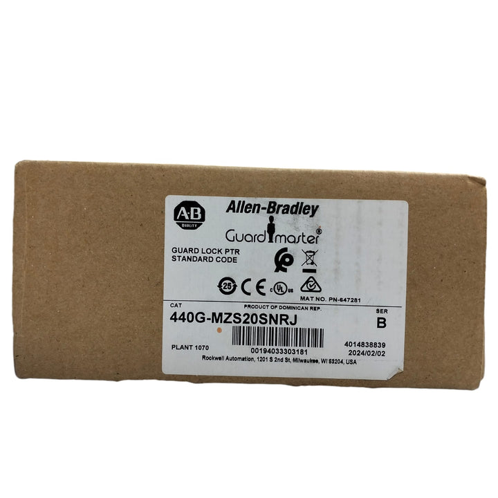 Allen Bradley 440g-mzs20snrj Interruptor de bloqueo