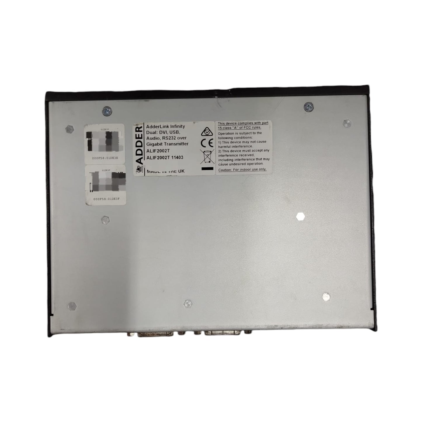 ADDERLINK INFINITY	ALIF2002T Transmisor doble