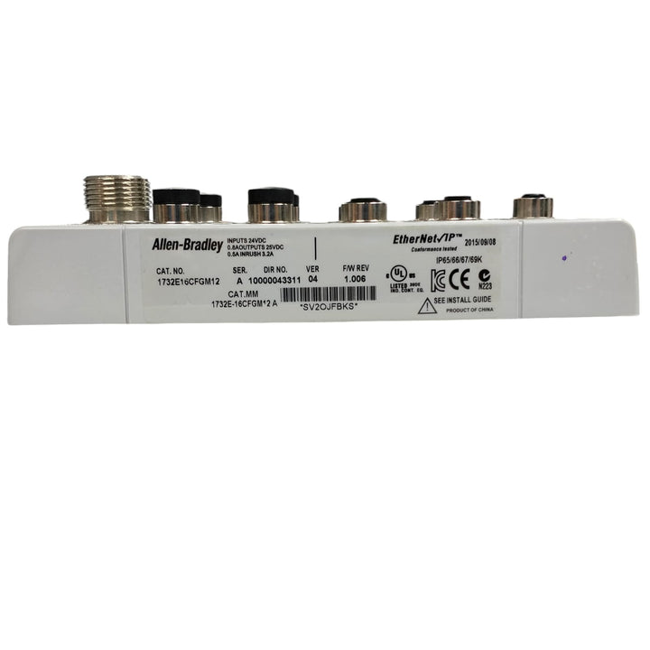 Allen Bradley 1732e-16cfgm12 Módulo de entrada y salida