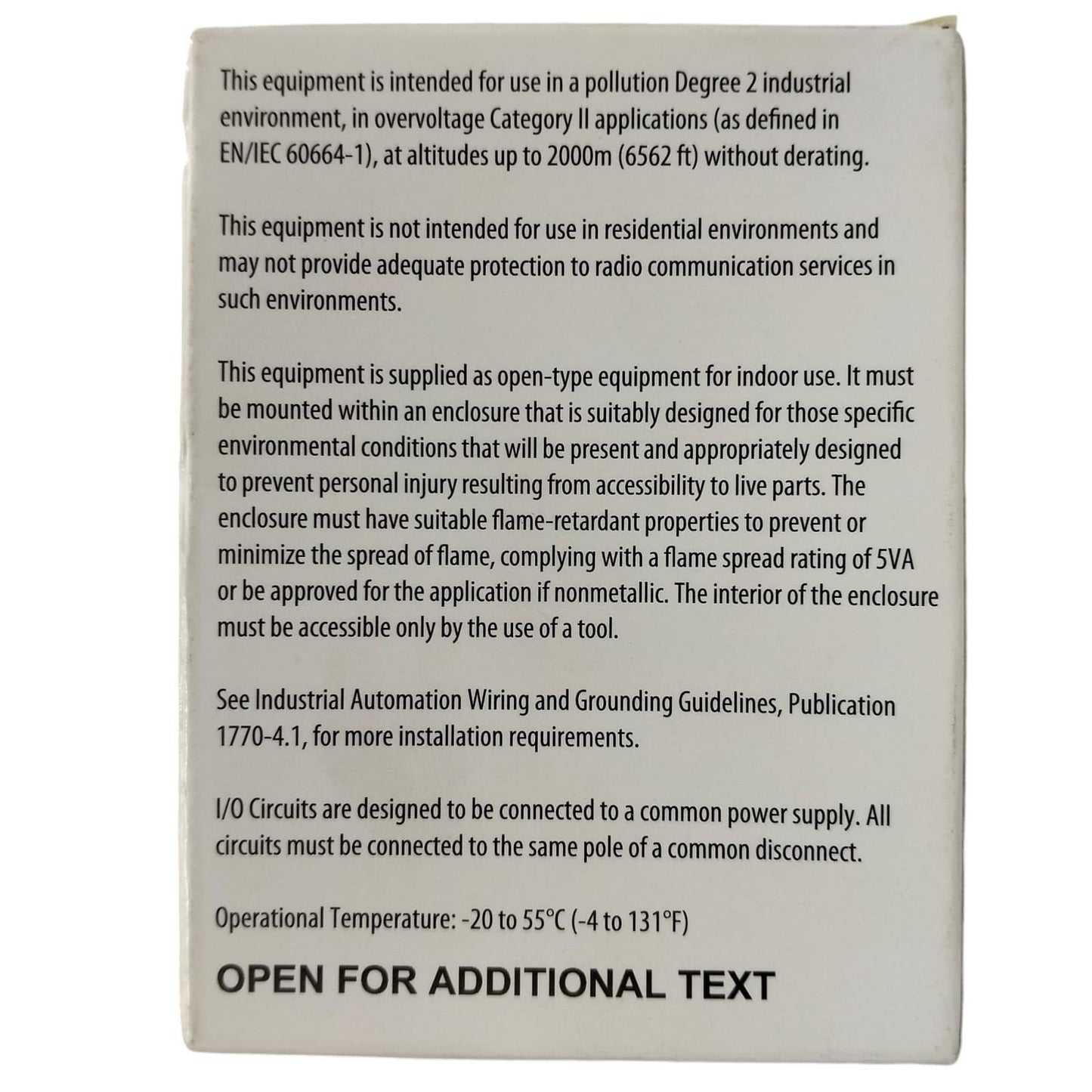 Allen Bradley 1734-it2i Módulo de entrada