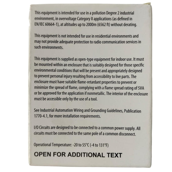 Allen Bradley 1734-it2i Módulo de entrada