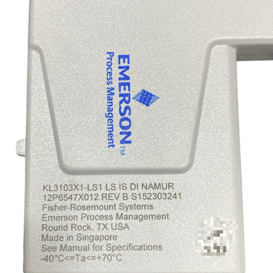 Emerson KL3103X1-LS1 LS IS DI NAMUR Bloque Terminal