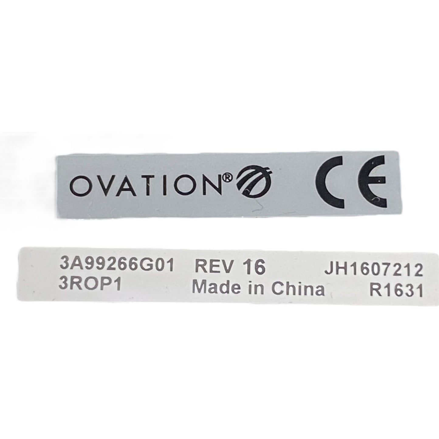 Emerson Ovation 3A99266G01 Panel De Transición