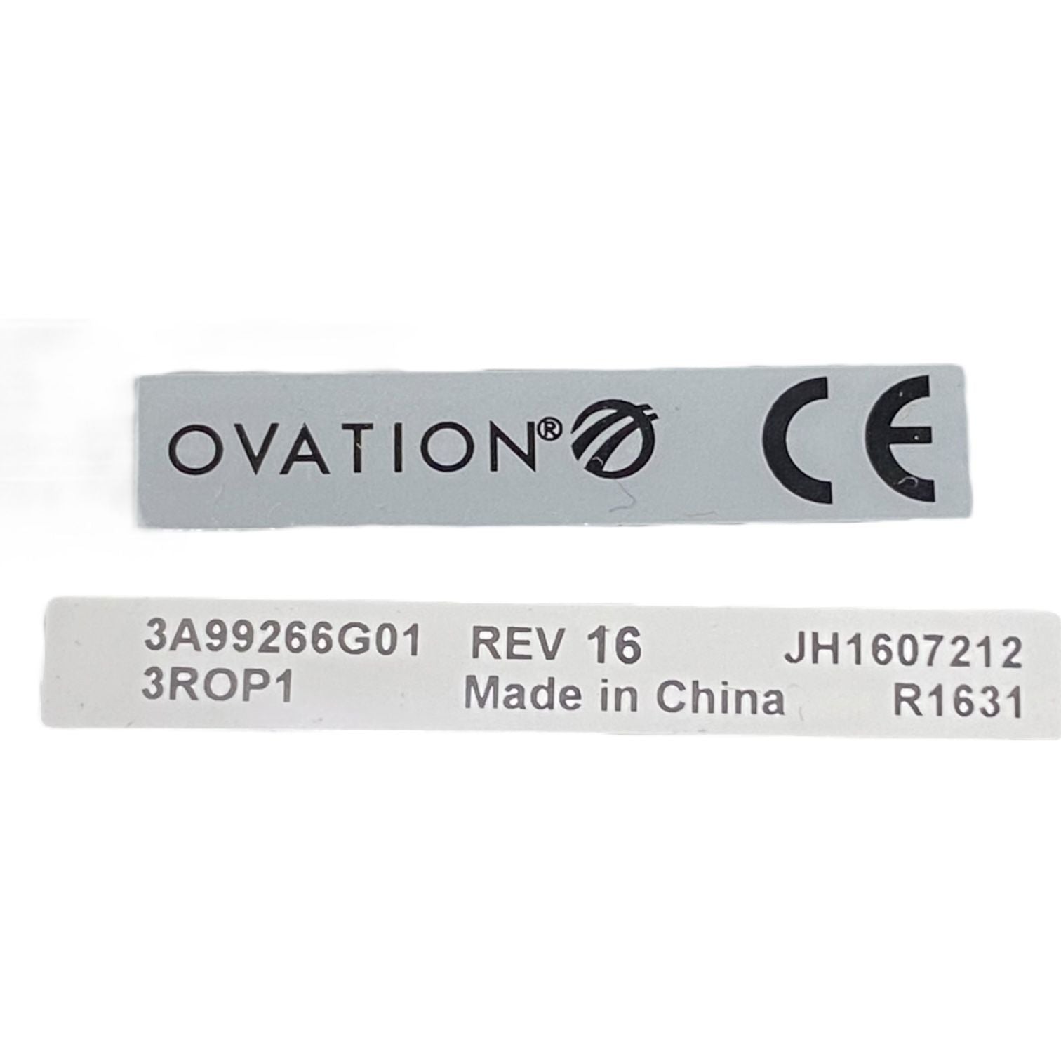 Emerson Ovation 3A99266G01 Panel De Transición