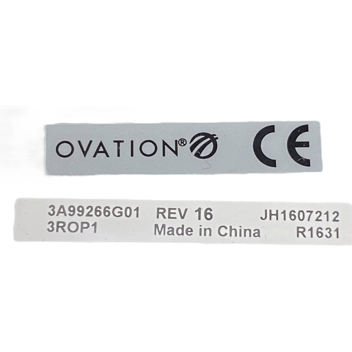 Emerson Ovation 3A99266G01 Panel De Transición
