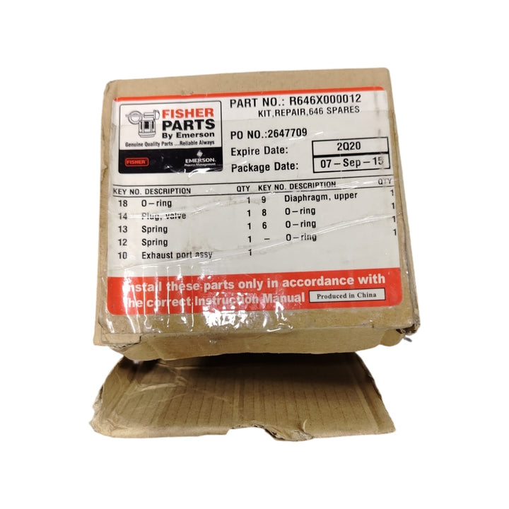 EMERSON FISHER R646X000012 Kit.
