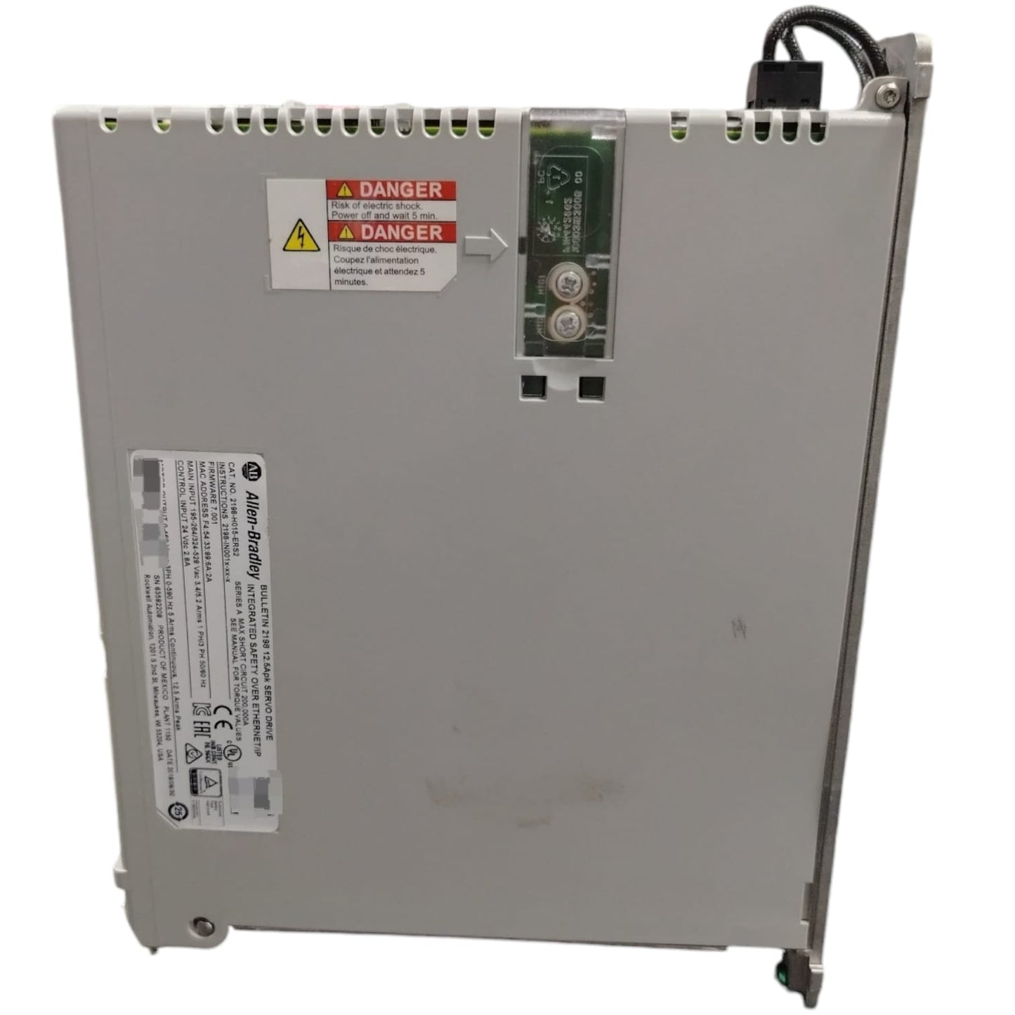 ALLEN BRADLEY 2198-H015-ERS2 KINETIX 5500S2 SERVODRIVE