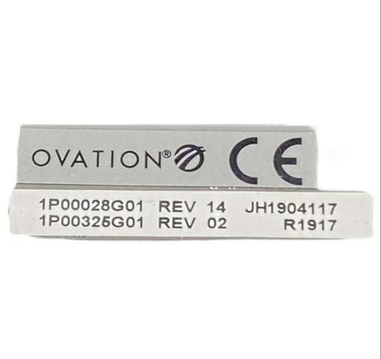 Emerson Ovation 1P00028G01 Panel de transición