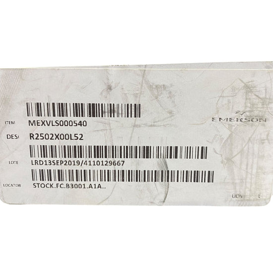 Emerson R2502x00l52 Fisher Parts