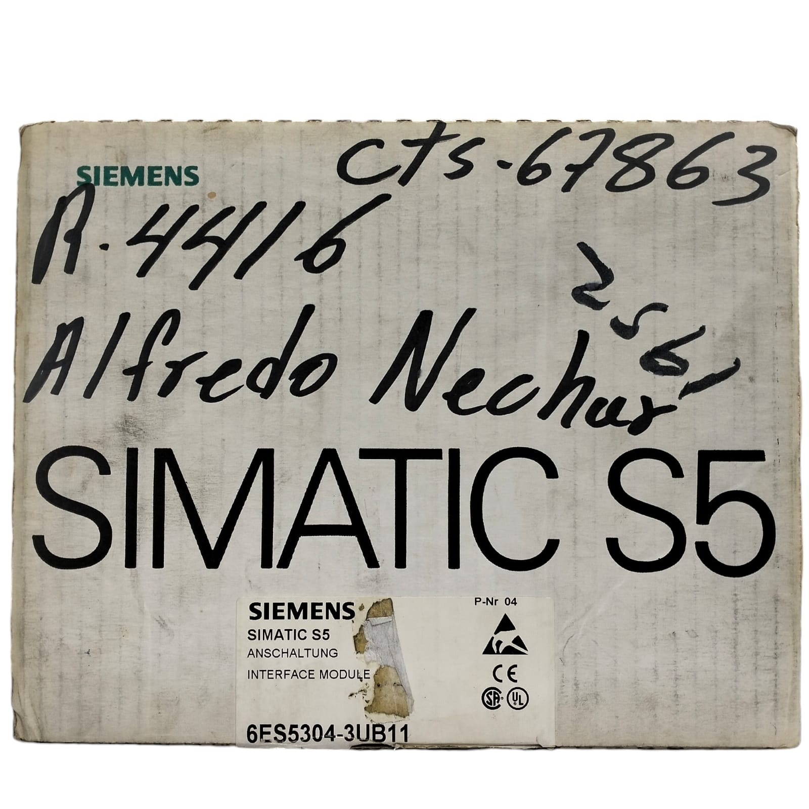 Siemens 6es5304-3ub11 Simatic S5